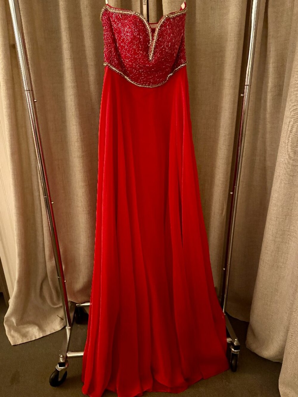 Blush Size 0 Red Dress